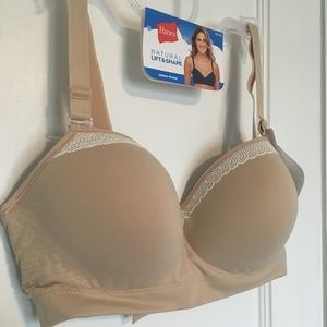 Hanes Wire Free Bra- New with tags